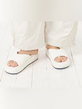 SIMON MILLER taffy platform slide sandals